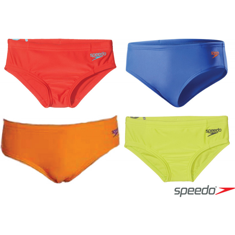 Visita lo Store di SpeedoSpeedo Essential Logo 6.5cm Brief Costume da Bagno Bambini e Ragazzi Pacco da 1 