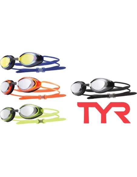  Tyr Black Hawk Racing Polarized swim goggles 