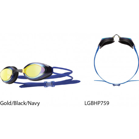 Occhialini Nuoto Polarizzati Tyr - Gold/Black/Navy