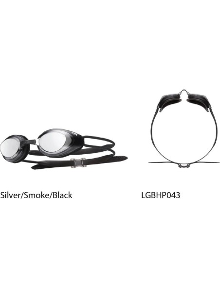  Black Hawk Racing Polarized Tyr - Silver/Smoke/Black 
