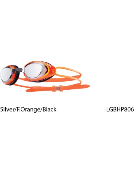  Black Hawk Racing Polarized Tyr - Silver/F.Orange/Black 