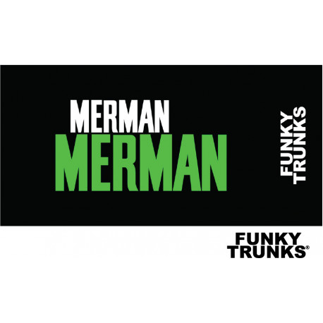 Asciugamanto piscina Green Merman Funky Trunks