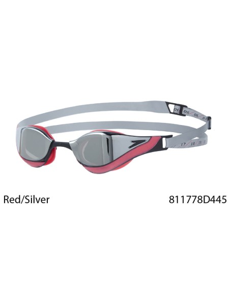  Speedo Pure Focus Mirror - red/silver 
