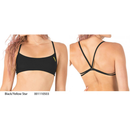 Turquoise Multi/Black - PLAY Top bikini Arena - 2019 collection