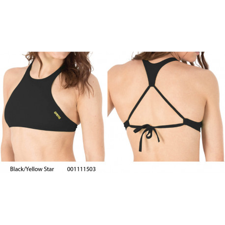 Fresia Rose/Yellow Star - Crop THINK Top bikini Arena