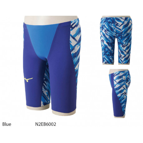 MIZUNO Swimsuit Men GX-SONIC III MR FINA N2MB6002 Blue Size XS X-Small 
