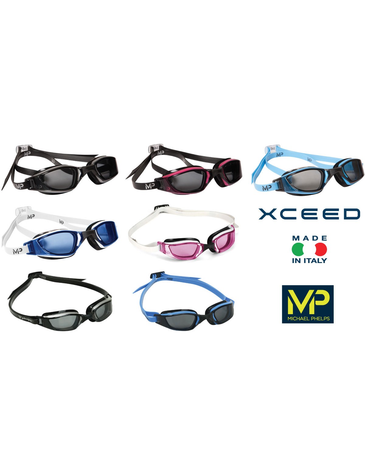 MP XCEED swim goggles