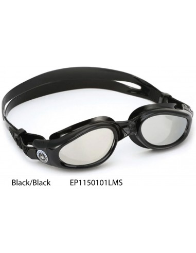 Black/Black - Aqua Sphere Kaiman EXO Mirror Goggles