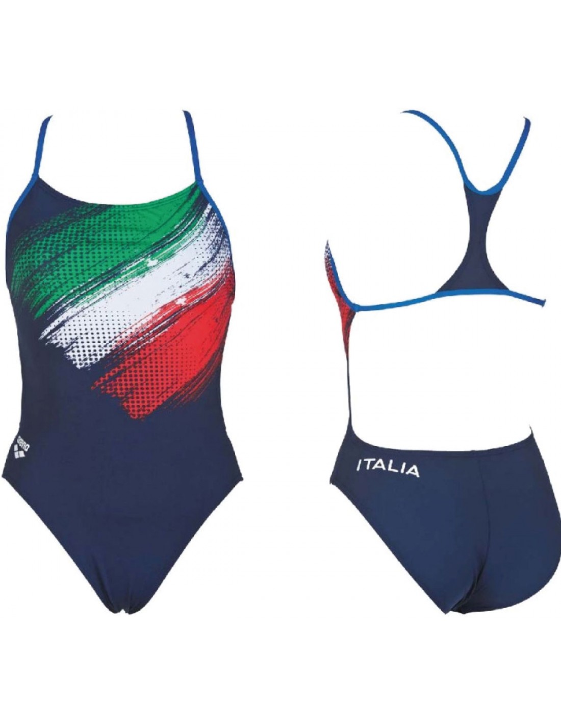 Arena Swimsuit Woman ITALY FIN Booster Back