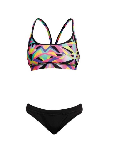 Funkita Girl Two Piece - CRYSTAL EYES, SPEED CHEAT, STICK STACK, OYSTER SAUCY, DESERT PEA, WILD SANDS, OCEAN GALAXY
