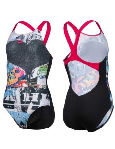 Arena Girl Swimsuit with Placement print