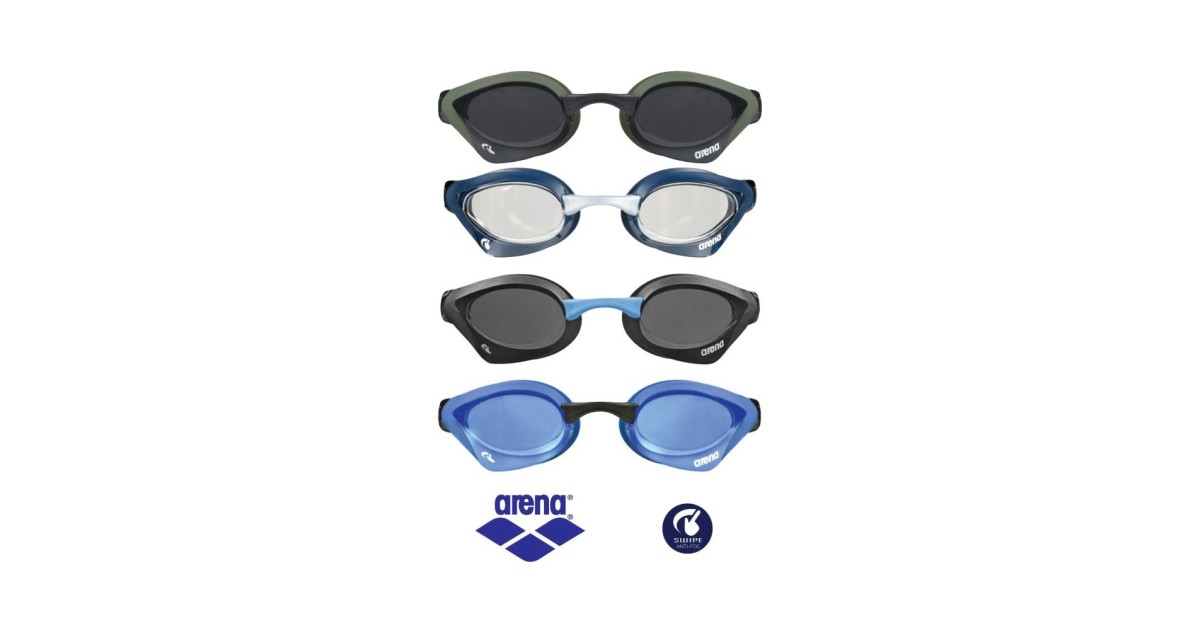  Arena Unisex Cobra Core Swim Goggles for Men and