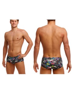 Funky Trunks Swimsuit Hippy Dippy Man front back