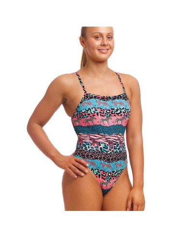 Funkita Wild Things Woman Swimsuit front-back