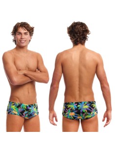 Funky Trunks Swimsuit Paradise Please Man front back