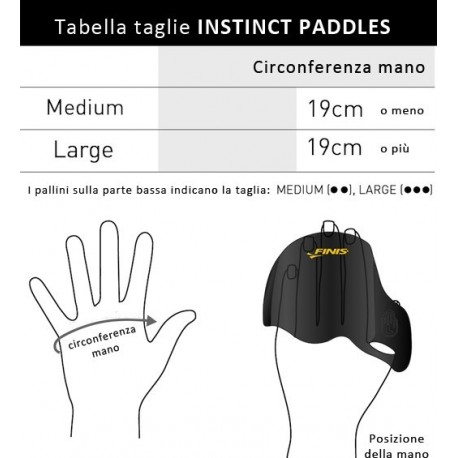 Paletta sensibilizzante Instinct Paddle Finis