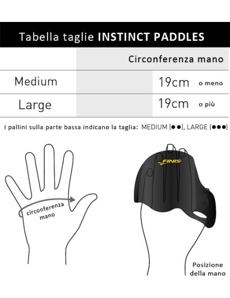  Paletta sensibilizzante Instinct Paddle Finis 