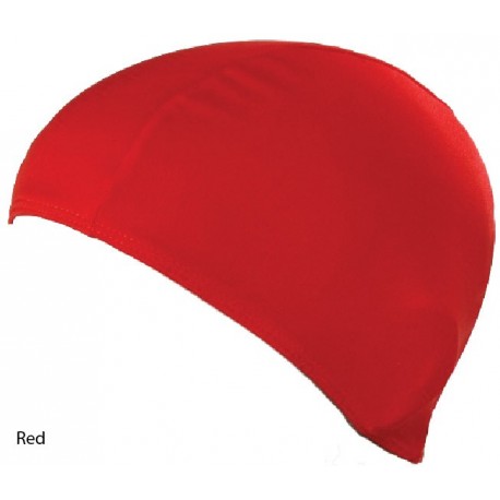 Red - Polyester Cap Speedo