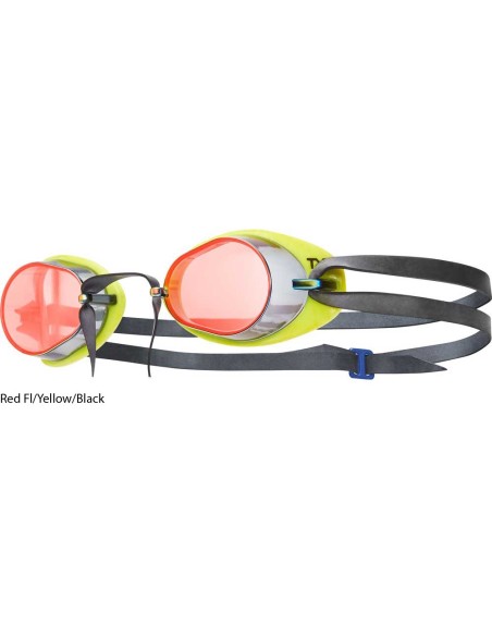   Tyr Socket rockets 2.0 Mirrired Goggles - Red Fl./Yellow/Black  