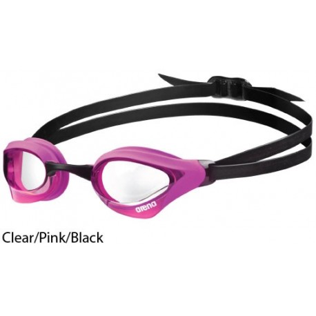 Clear/Pink/Black - Occhialini nuoto Cobra Core Arena