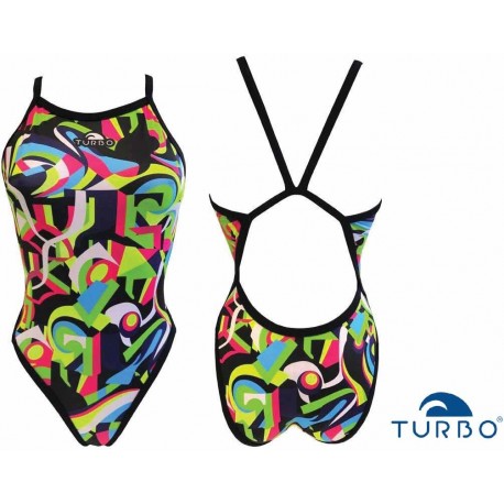 Costume donna Abstract Turbo