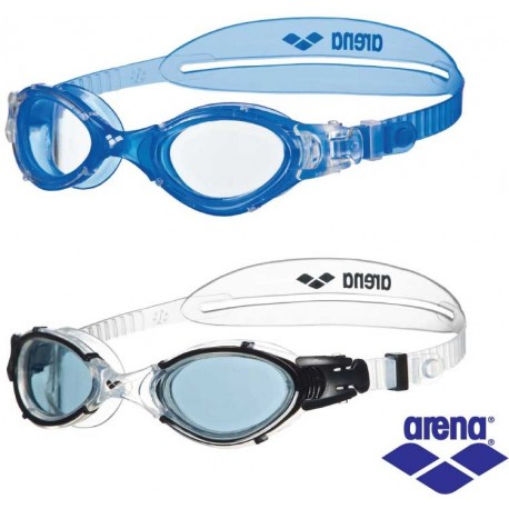 Arena Nimesis Crystal Large Swim Goggle Smoke Lenses 