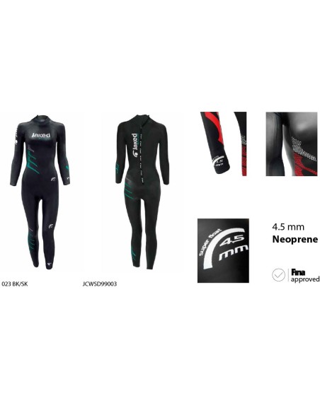  JAKED Challenger women's wetsuit 