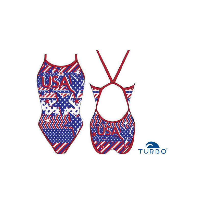 Swimsuit woman USA Grecas Turbo