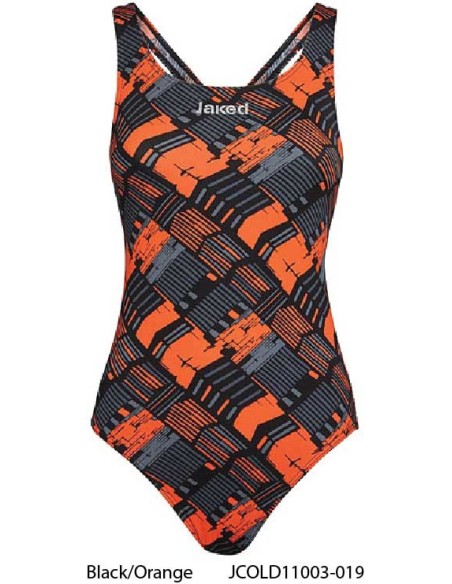 Black/Orange - Jaked TRACK women's swimwear 