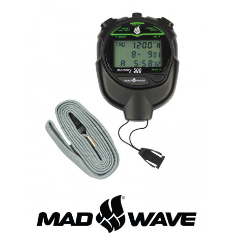 Mad Wave 500 memory stop watch