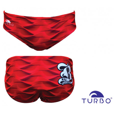 Costume uomo Turbo Red Waves 2019