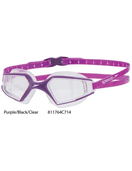  Purple/Black/Clear - Aquapulse Max 2 Speedo occhialini nuoto 