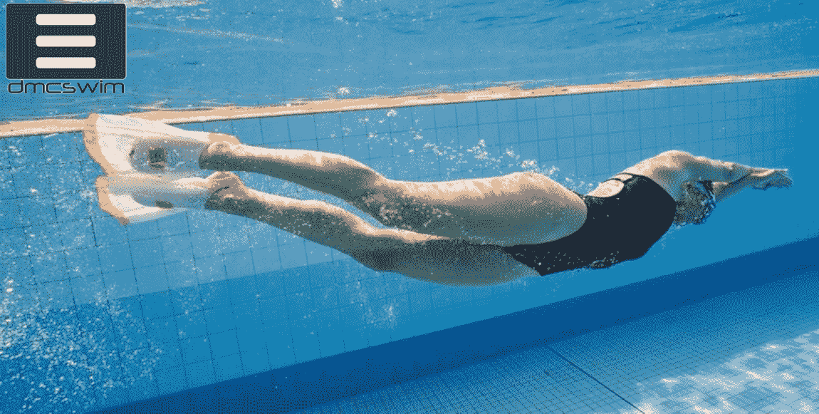 Pinne corte piscina allenamento nuoto DMC
