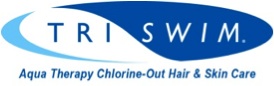 Logo Triswim per bagnoschiuma piscina anti cloro