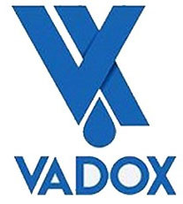 Vadox logo for Christmass swim cap
